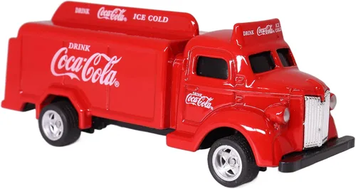 Vista 7 de Motor city classics Camión botella Coca-Cola 1947 (rojo) Modelo a escala 1:87 coleccionable a presión 440537