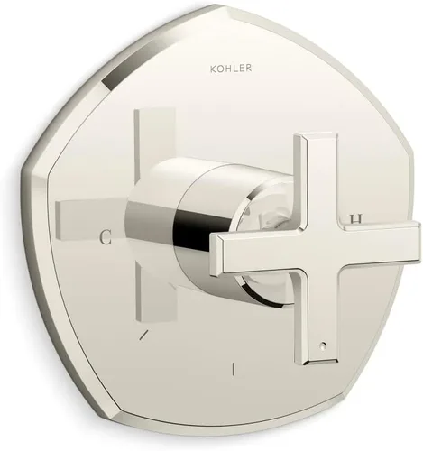Vista 31 de KOHLER K- TS27043-3-BV Occasion™ RITE-TEMP VALVE TRIM, vibrante bronce cepillado