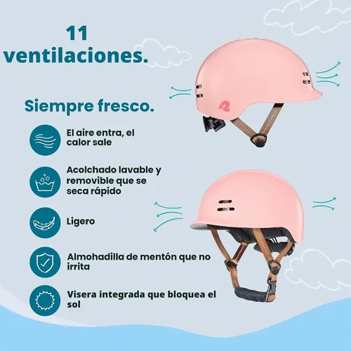 Vista 3 de Retrospec Remi Toddler Bike Helmet, Skateboard, Scooter, Visor, Boys/Girls Rubor