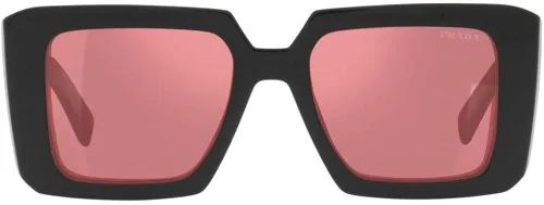 Vista 2 de Prada PR 23YS - Lentes de sol para mujer, color negrorojo 5119140, Negro