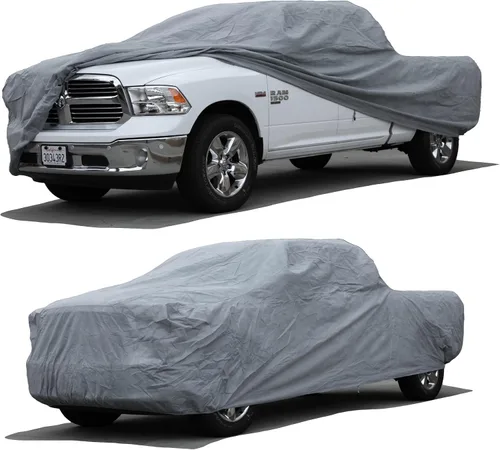 Vista 10 de Funda para auto compatible con Dodge Ram 1500 2500 3500 Quad Cab 8 ft Bed XTREMECOVERPRO Diamond Series Black Truck Cover 2005 2006 2007 2008