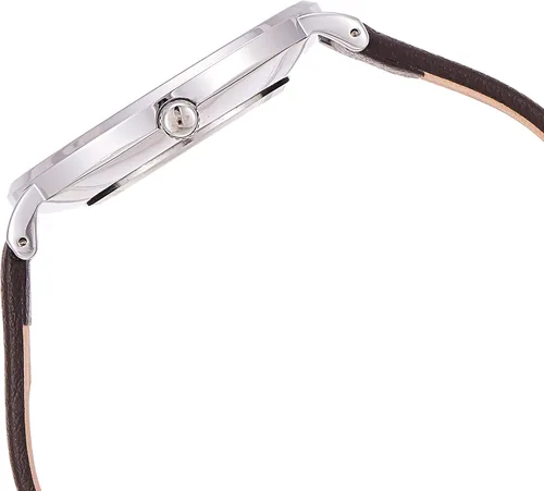 Vista 3 de Akribos AK935 - Reloj de pulsera para hombre, diseño de cuadros con esfera texturizada con ventana de fecha