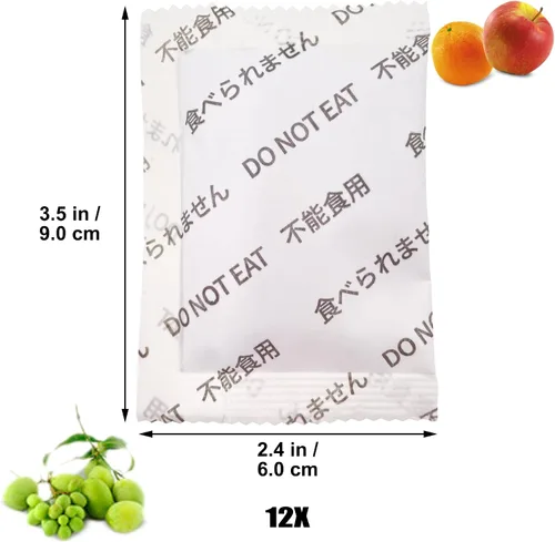 Vista 5 de Paquete de 12 repuestos para conservadores de productos OXO GreenSaver e insertos para crujientes, mantiene las frutas y verduras frescas, también
