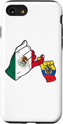 Vista 13 de iPhone 15 Parent and child Mexico Ecuador family Case
