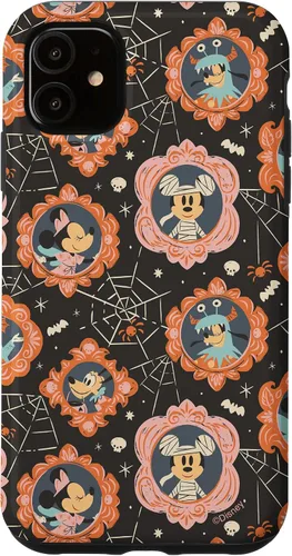 Vista 8 de iPhone 16 Disney Mickey Mouse & Pals Spooky Cute Halloween Frames Case