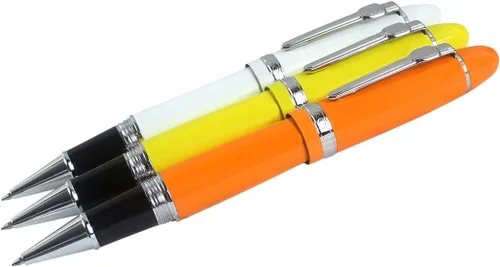 Vista 7 de Jinhao 159 Bolígrafo Rollerball negro pesado Big Pen 3 piezas en 3