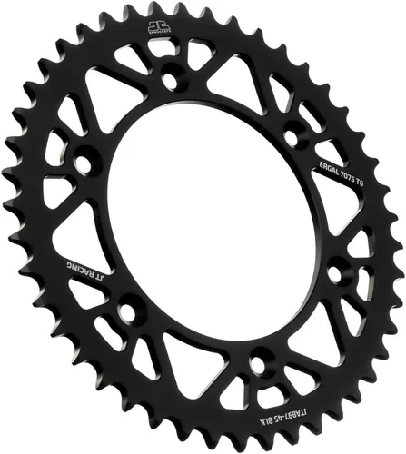 Vista 32 de JT Sprockets JTA897.38BLK - Piñón trasero de aluminio anodizado 7075 T6, color negro