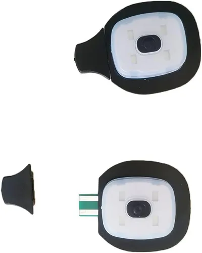 Vista 5 de KOCOME - Linterna frontal recargable por USB, ajustable, linterna de cabeza, impermeable, linternas para gorro, kits de manualidades, bricolaje