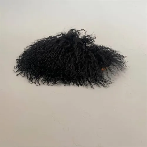 Vista 5 de FurinFashion OSL1 - Pantuflas de piel de avestruz real para mujeres y niñas, grandes y esponjosas, para mujer, calzado al aire libre, colorido, pelo