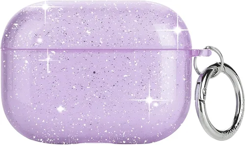 Vista 65 de Velvet Caviar Funda compatible con AirPods Pro de 2ª y 1ª generación, bonita funda protectora dura para mujer, diseño de lunares azules y aguamarina