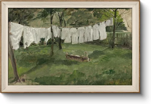 Vista 57 de InSimSea Arte de Pared en Lienzo Enmarcado Decoración de Habitación, Imágenes de Paisaje Costero Clásico para Baño Decoraciones de Pared, Arte