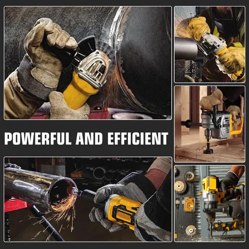 Vista 7 de Paquete de 2 baterías de repuesto DCB206 de 10.0Ah para Dewalt 20V Max compatible con Dewalt 20V batería DCB206-2 DCB203 DCB201 DCB204 DCD985B