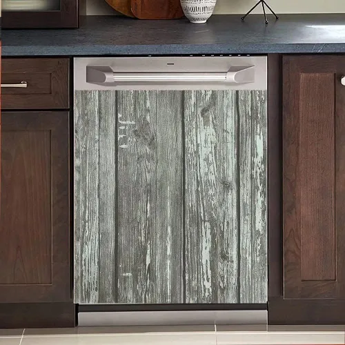 Vista 13 de Adhesivo magnético decorativo para puerta de madera para cocina, lavavajillas, panel magnético para refrigerador, cubierta magnética para Pintura