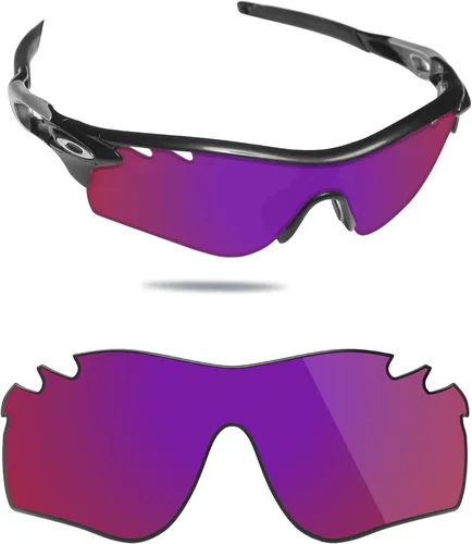 Vista 14 de Fiskr Lentes polarizadas de repuesto compatibles con gafas de sol Oakley RadarLock Path Vented OO9181 Azul