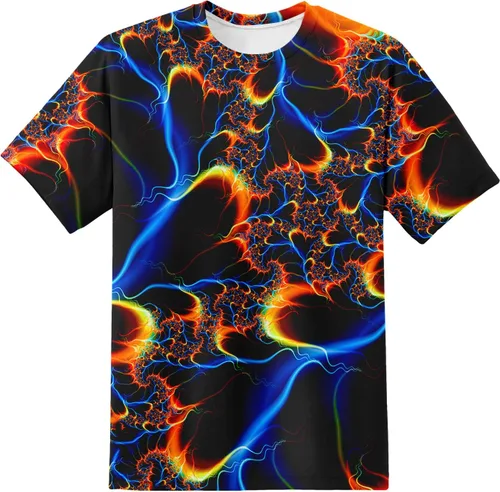 Vista 34 de Camiseta de manga corta con estampado 3D para niños y niñas de 6 a 16 años Bcm45-blanco