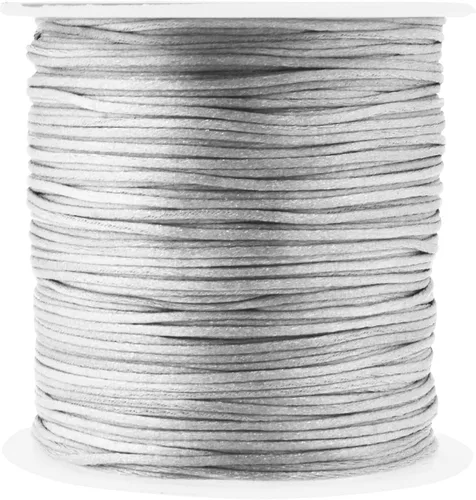 Vista 133 de Mandala Crafts Cordón de satén de cola de rattail de 0.02 in para nudos chinos de macramé