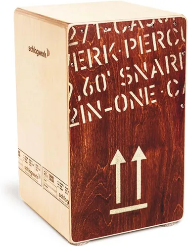 Vista 6 de Schlagwerk CP403 cajon repicador 2-en-1 – Mediano, Negro, L