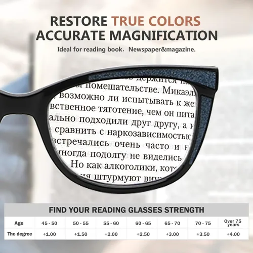 Vista 5 de Eyekepper - Lentes de lectura para mujer, diseño de ojo de gato