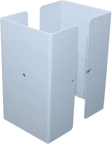Vista 8 de Guardapostes de acero galvanizado Fence Armor Pro-Series Protección contra daños por cortadoras de cuerda y equipos de mantenimiento del césped