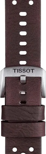 Vista 2 de Tissot T852046777 0.866 in Lug Correa de cuero marrón, Marrón, Moderno