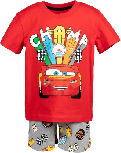 Vista 5 de Disney Lion King Pixar Toy Story - Camiseta sin mangas y pantalones cortos de Mickey Mouse Cars de 3 piezas