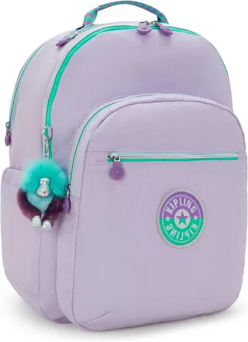 Vista 4 de Kipling Seoul - Mochila para portátil extra grande de 17", Lavanda C, Grande