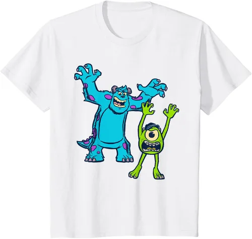 Vista 28 de Camiseta de la Universidad Sulley y Mike de los Monsters de Disney Pixar