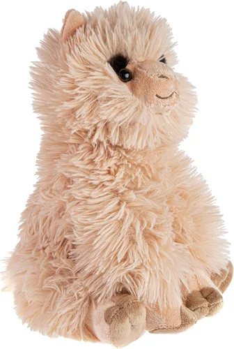 Vista 6 de Wild Republic Alpaca, Cuddlekins, animal de peluche, 12 pulgadas, regalo para niños, juguete de peluche, relleno de botellas de agua recicladas