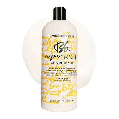 Vista 8 de Bumble and bumble. Super Rich Hair Conditioner For Every Day Detangles Adds Moisture and Shine For All Dry Curly, Wavy, Straight Hair Types