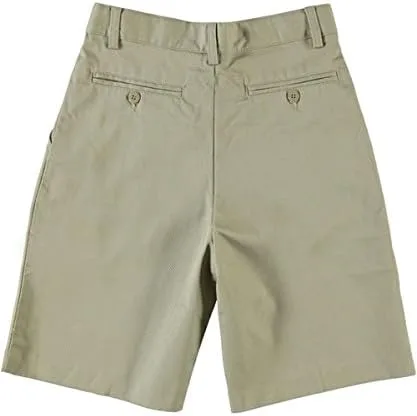 Vista 4 de Universal Flat Front pantalones cortos unisexcaqui, 12
