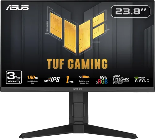 Vista 10 de ASUS - Monitor para juegos VG248QZ de 24", Negro