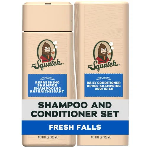 Vista 13 de Dr. Squatch Paquete de Cabello Natural para Hombres - Cabello Saludable y de Aspecto Abundante - Champú de Alquitrán de Pino (8 fl oz)