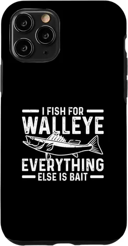 Vista 10 de Funda para iPhone 15 I Fish For Walleye Fishing Walleye Fisherman
