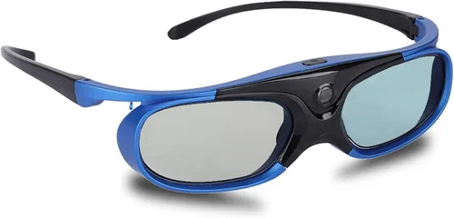 Vista 4 de Gafas 3D, Universal Activo Obturador Tipo Gafas 3D, DLP Link Proyector 3D Gafas 3D Lente HD