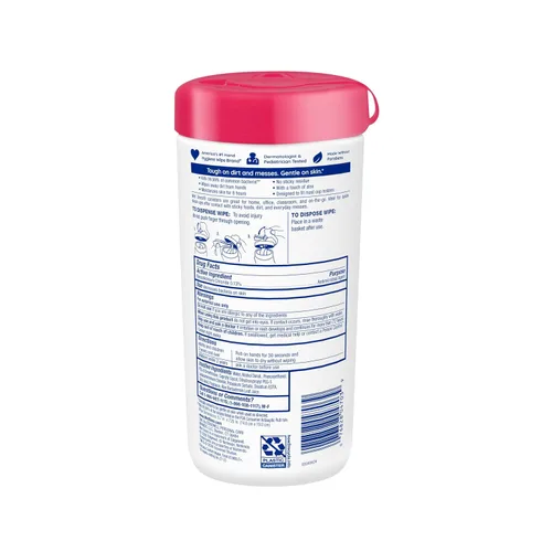 Vista 9 de Wet Ones Toallitas de mano antibacterianas, aroma fresco, el embalaje puede variar, blanco, 40 unidades Hand sanitizer wipes, Click-top canister