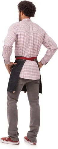 Vista 4 de Chef Works Unisex Berkeley Half Bistro Apron