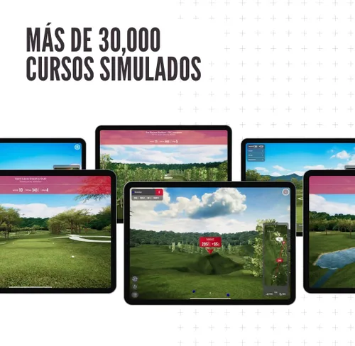 Vista 8 de Rapsodo MLM2PRO Monitor de lanzamiento móvil + Simulador de golf, gris