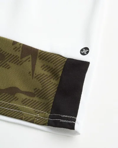 Vista 3 de RBX Conjunto de pantalones cortos activos para bebé niño, camiseta de manga corta, camiseta sin mangas y pantalones cortos de rendimiento (niño)