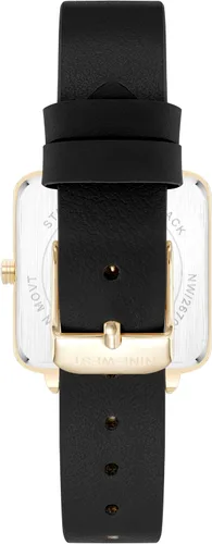 Vista 3 de Nine West - Reloj con correa para mujer Negro/Dorado