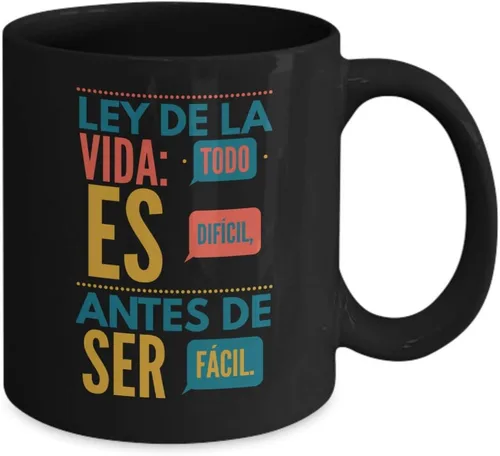Vista 2 de Taza de cafe para hija Perfecto regalo para navidad, graduados, profesionales y estudiantes Vaso con afirmaciones positivas, personalizadas