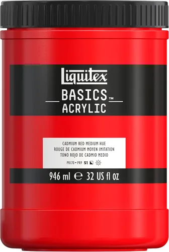 Vista 105 de Liquitex - Pintura acrílica BASICS, tubo de 4 onzas, tono azul cobalto