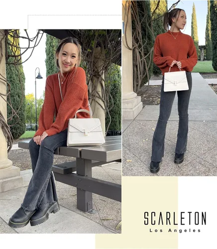 Vista 2 de Scarleton Top Handle Satchel Purses for Women Shoulder Bag Purse Crossbody Bags for Women Handbags for Women H2083