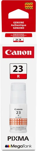 Vista 7 de Botella de tinta negra genuina Canon GI-23, compatible con impresoras Megatank G620