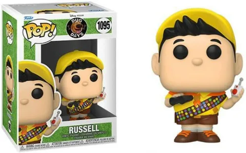 Vista 2 de POP Disney Pixar: Dug Days - Figura de vinilo Russel Funko (incluye funda protectora de caja compatible)