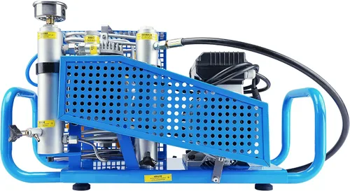 Vista 9 de TUXING Compresor de aire PCP de 4500 psi, 100L/min, 3.5CFM, 110V/60HZ monofásico, estación de llenado de aire de alta presión y sistema de carga