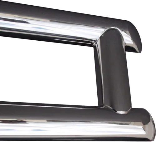 Vista 6 de QSC Truck Parts Protector de parachoques de ciervo de acero inoxidable pulido 304 w/soporte para Kenworth T680 13-21