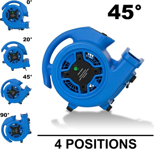 Vista 6 de XPOWER P-150N - Ventilador difusor de aroma con aroma aromático Freshen Air Mover + ionizador para aromatización, enfriamiento, ventilación y secado