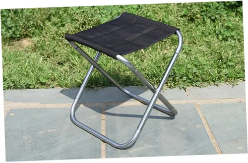 Vista 2 de Taburete plegable compacto para niños y niñas, silla de playa para acampar, silla plegable portátil