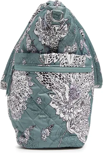 Vista 4 de Vera Bradley Bolsa de mano grande de sarga de alto rendimiento