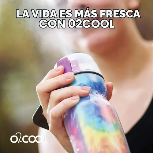 Vista 8 de O2COOL ArcticSqueeze botella de 20 onzas oficial que se aprieta para tomar
